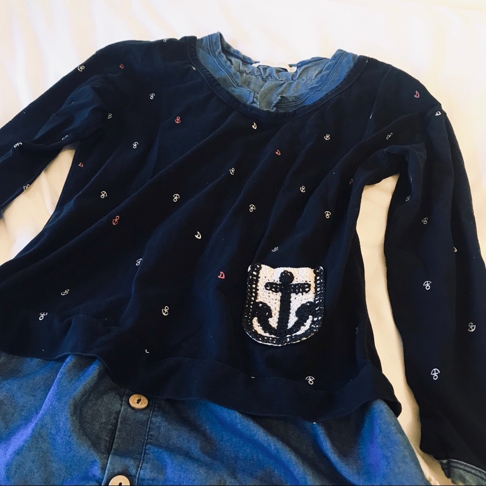 Kawaii Japanese-style Layered Sweater